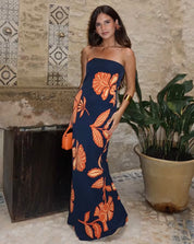 Isla | Sunset Maxikleid