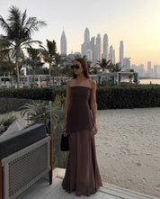 Valerie | Asymmetrisches Maxikleid