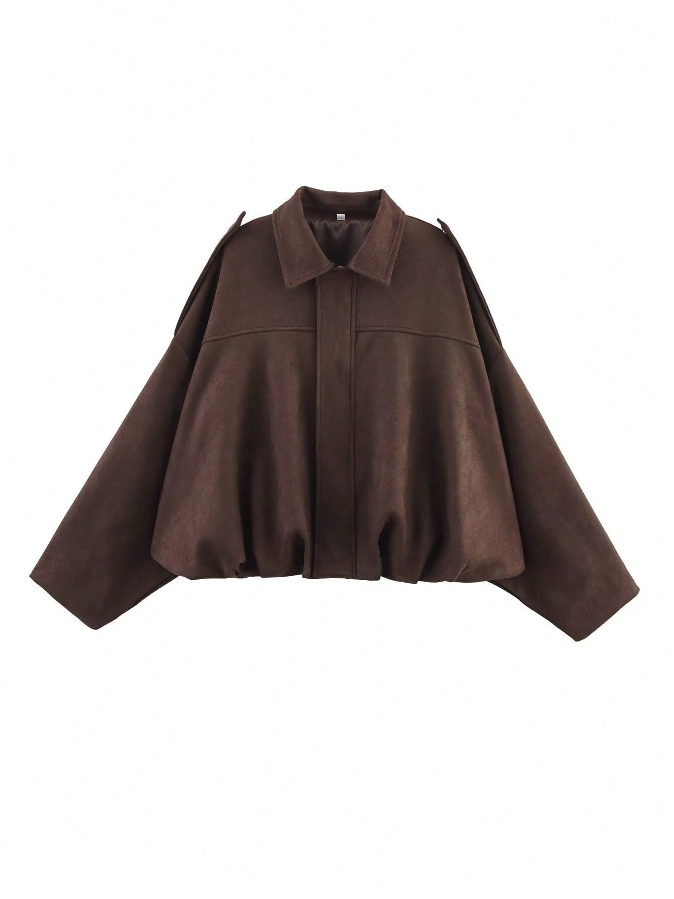 Kaori | Veste pilote texturée en daim