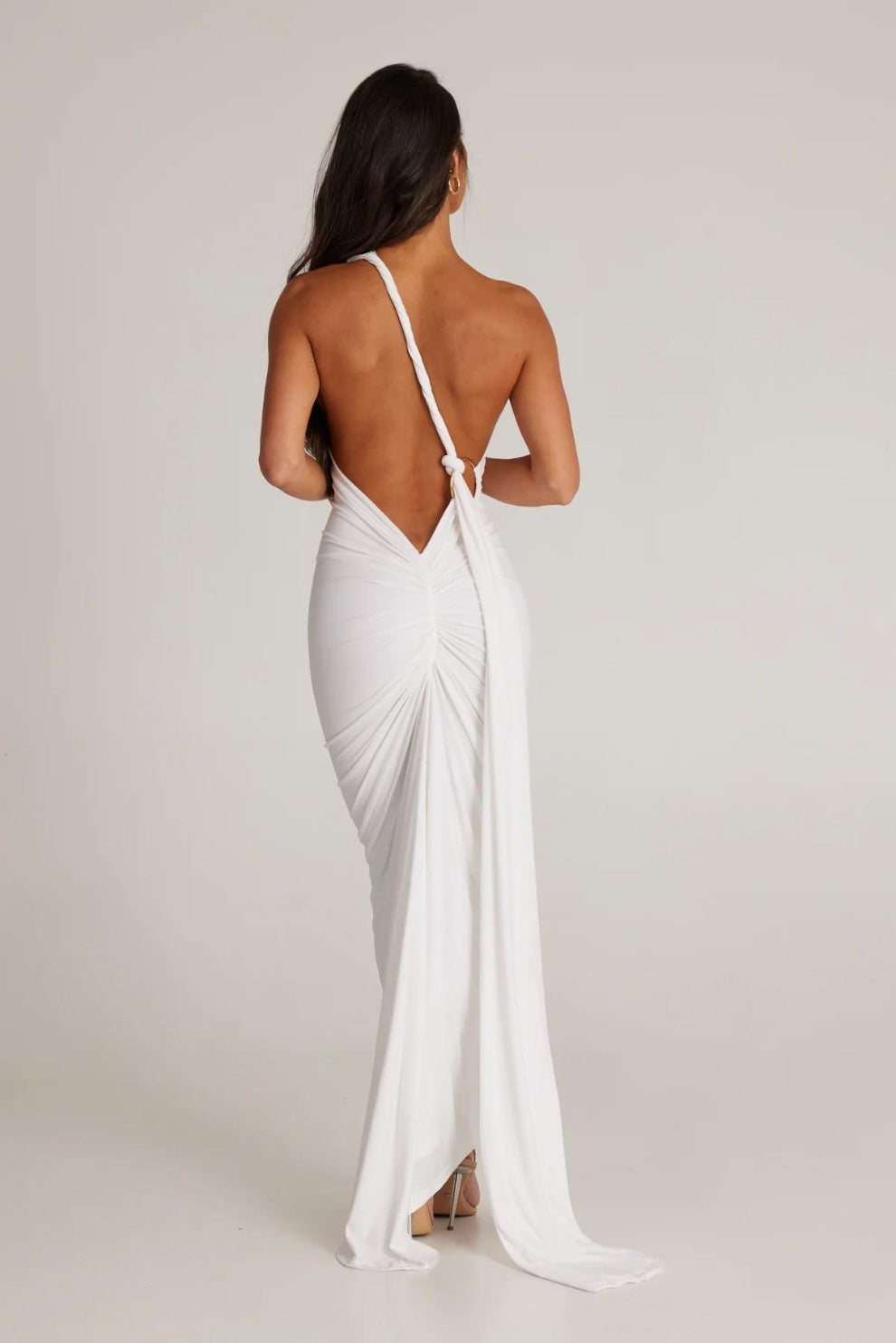 Abby rückenfreies Maxikleid
