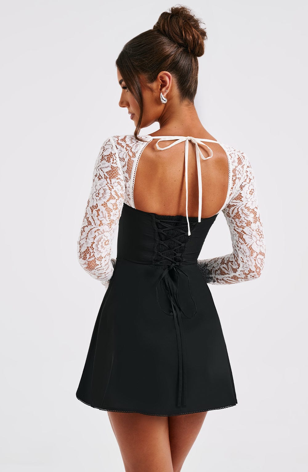 Lana | Langärmliges Minikleid