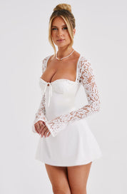 Lana | Langärmliges Minikleid
