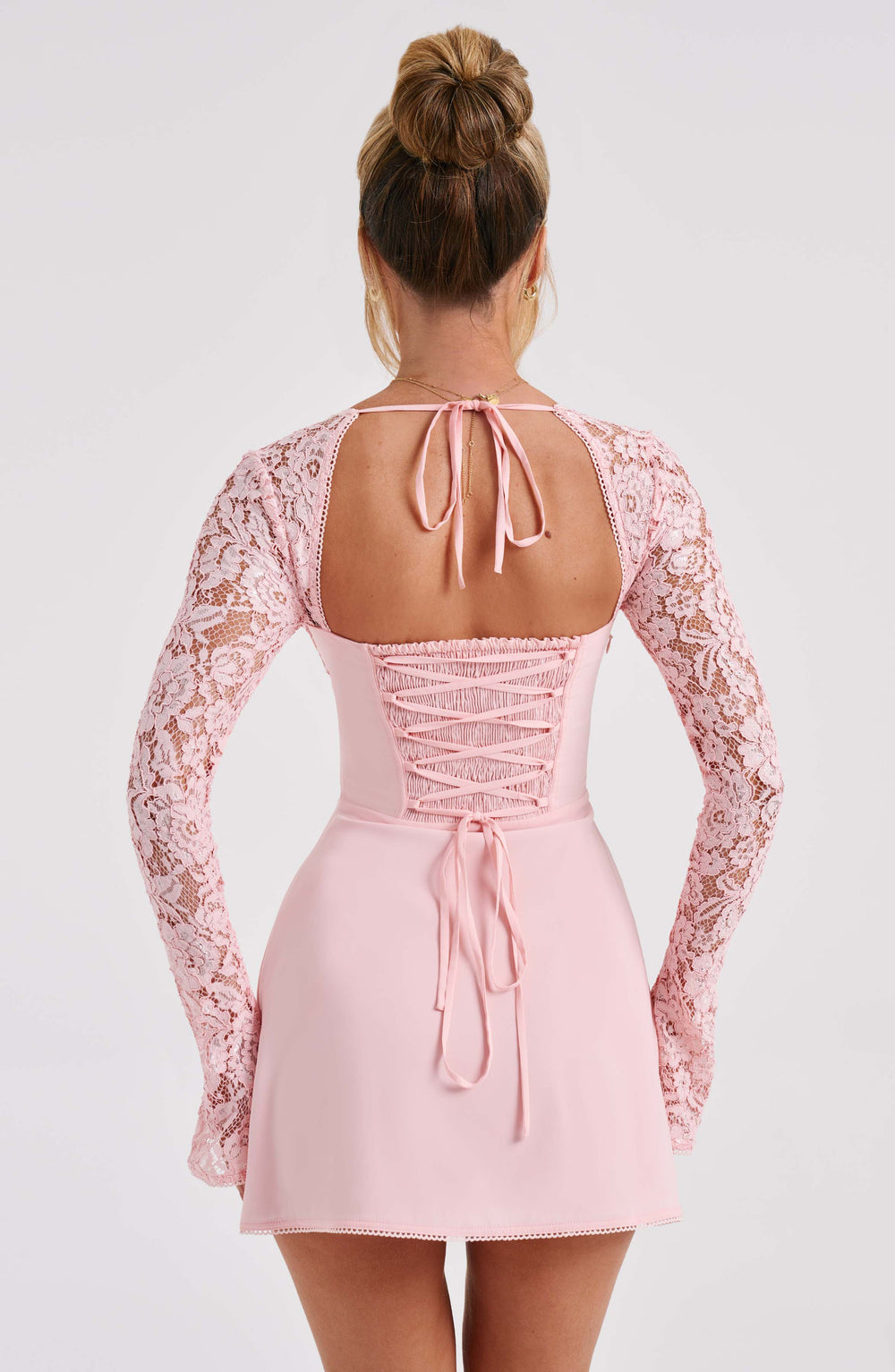 Lana | Langärmliges Minikleid
