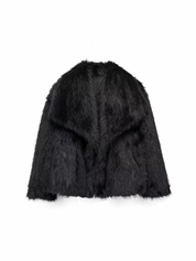 Adele | Faux Fur Oversized Coat