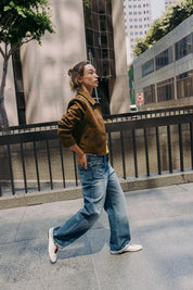 Ivy | Cropped Suede Jacket