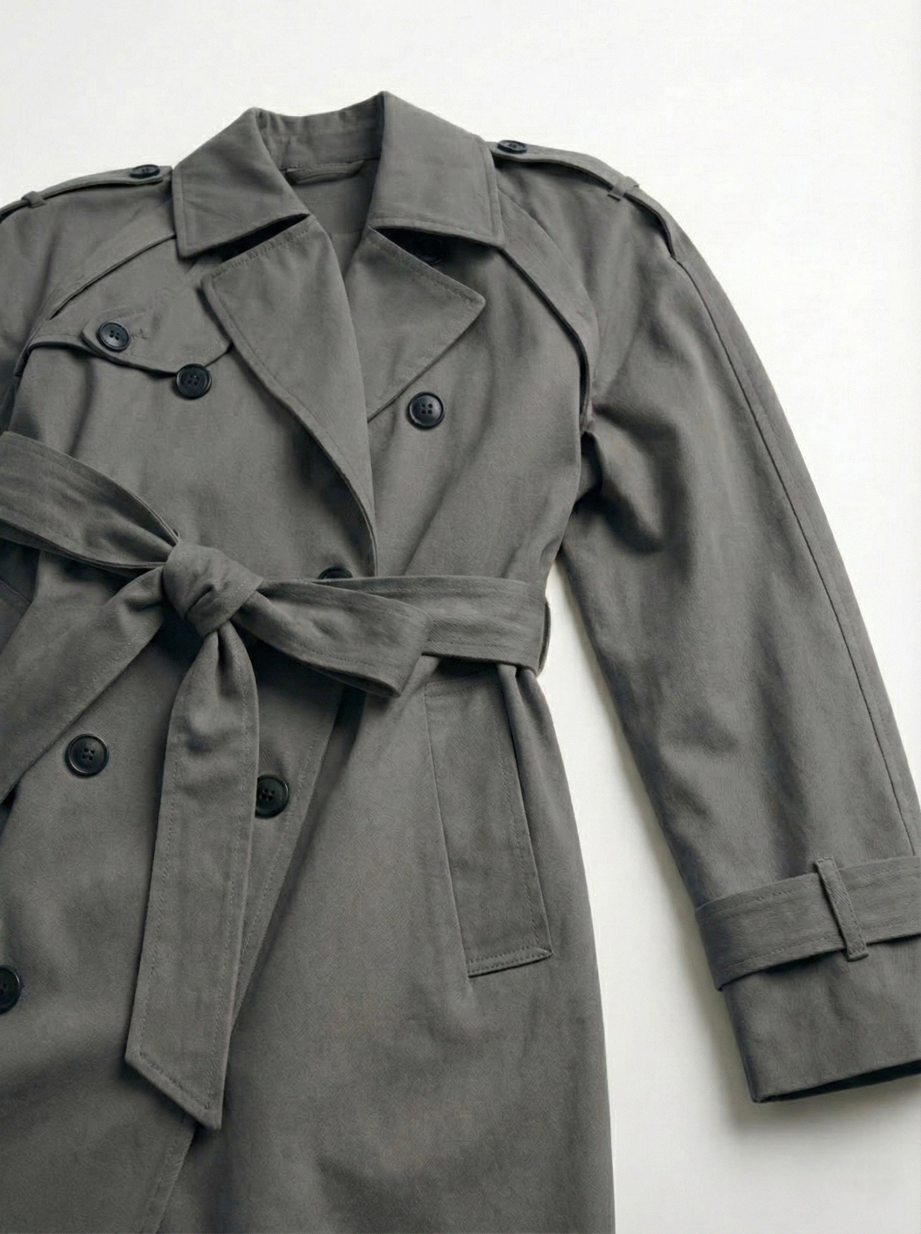 Myla | Trench-coat classique croisé