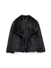 Adele | Faux Fur Oversized Coat
