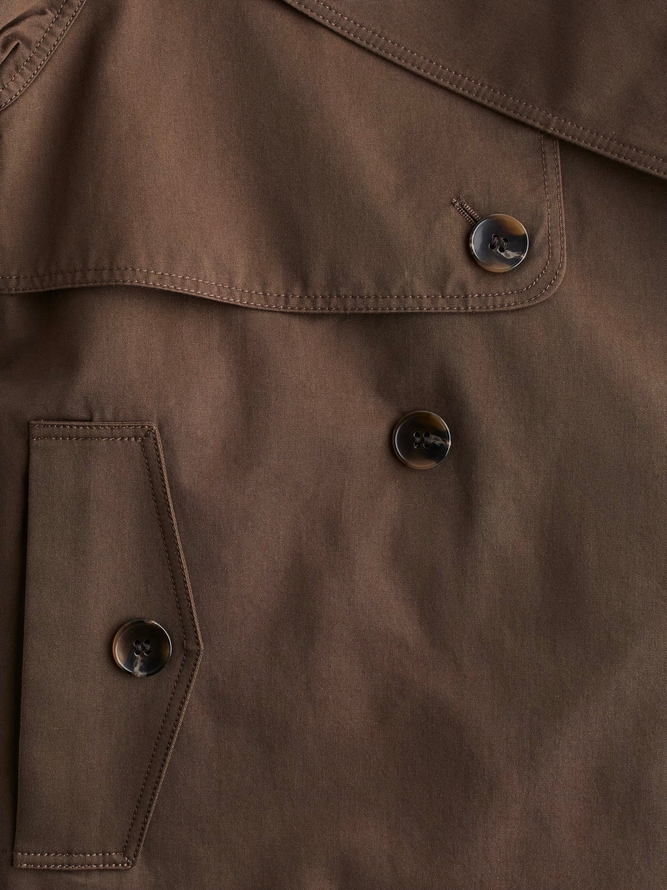 Alicent | Manteau court croisé ceinturé