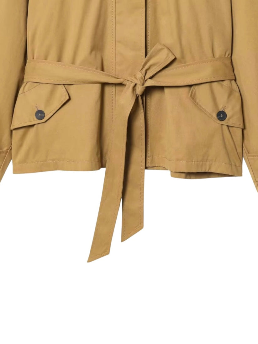 Freya | Belted Cotton Utility Trench