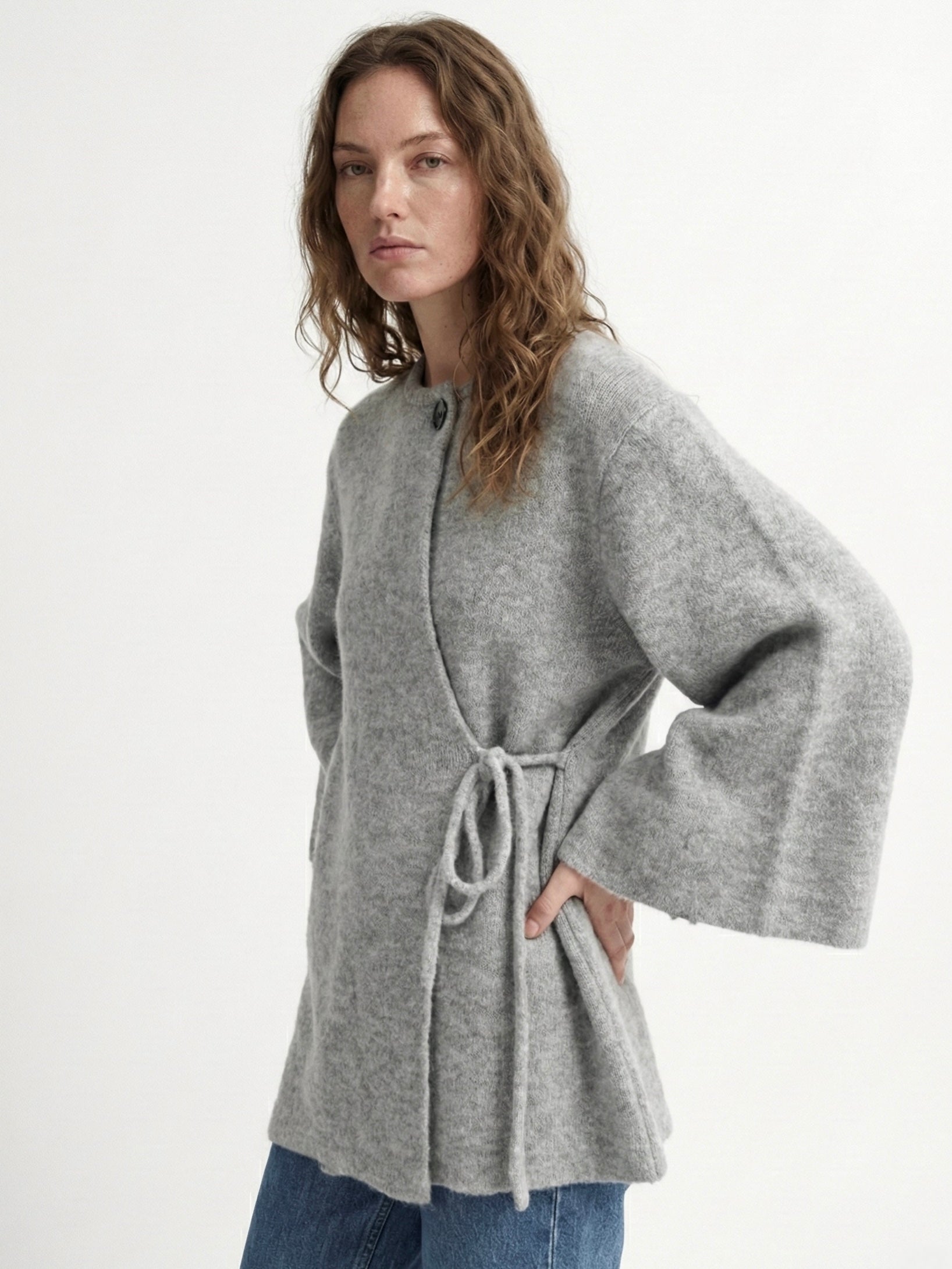 Pola | Veste en maille à nouer