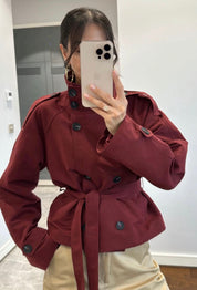 Cath | Trench Coat Autumn Jacket