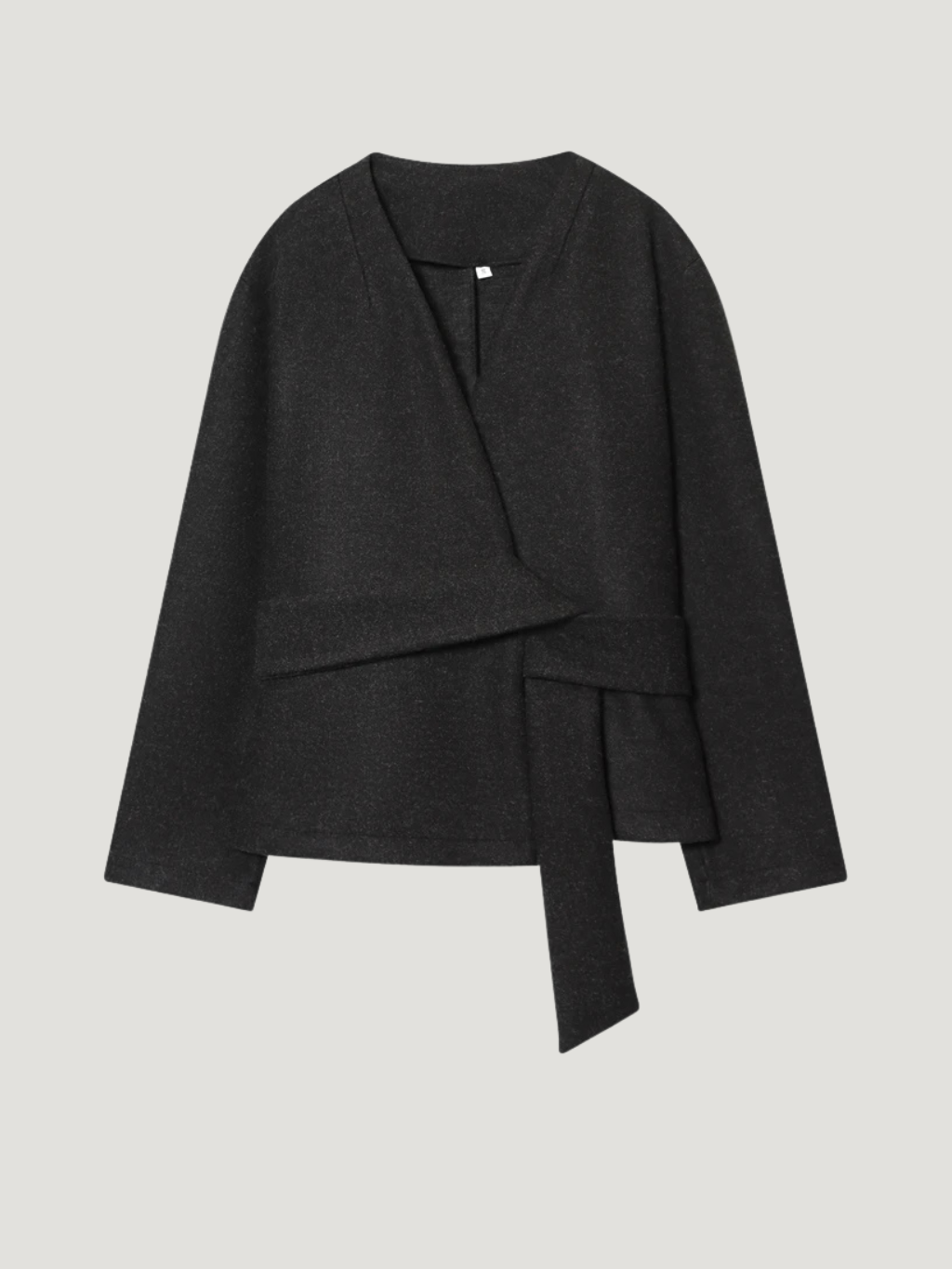 Esme | Textured Wrap Top