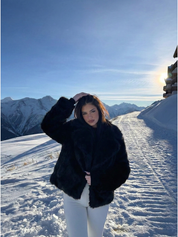 Adele | Faux Fur Oversized Coat