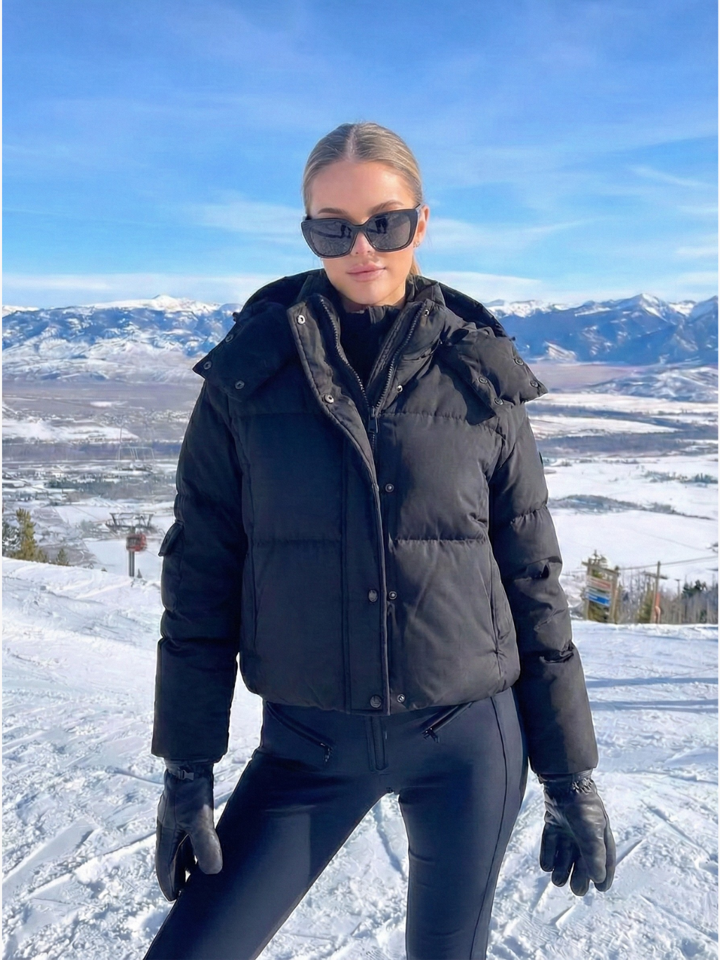 Jackie | Doudoune à col montant