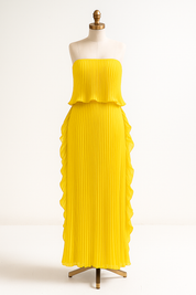Ravello | Pleated Maxi Dress