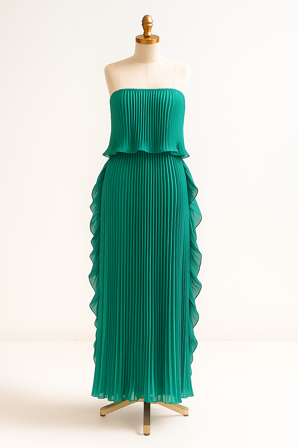 Ravello | Pleated Maxi Dress