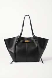 Leather Shopper Tote Bag | Adele