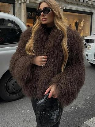 Hana | Faux Fur Statement Jacket