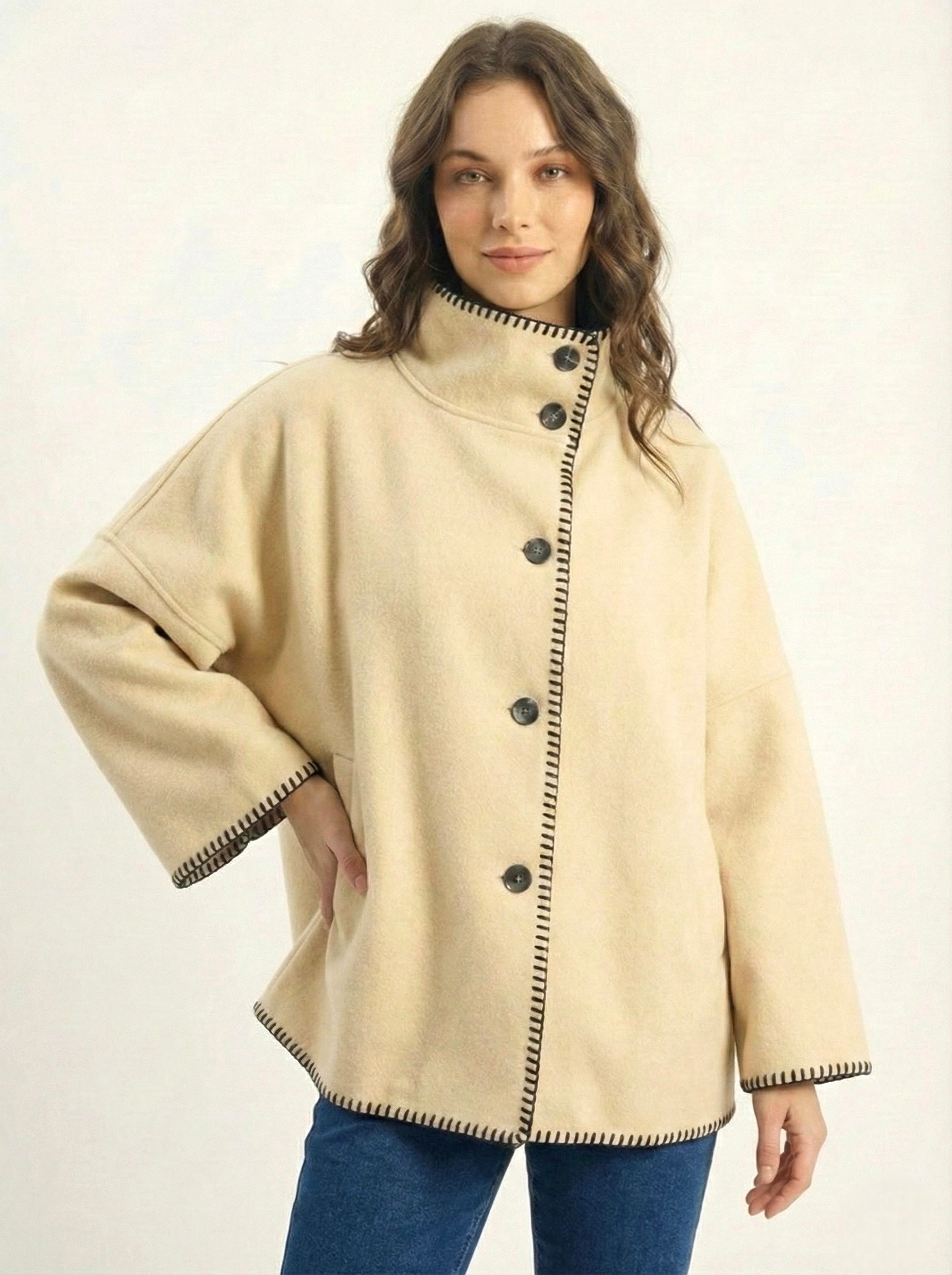 Tilly | Veste à col montant Edge