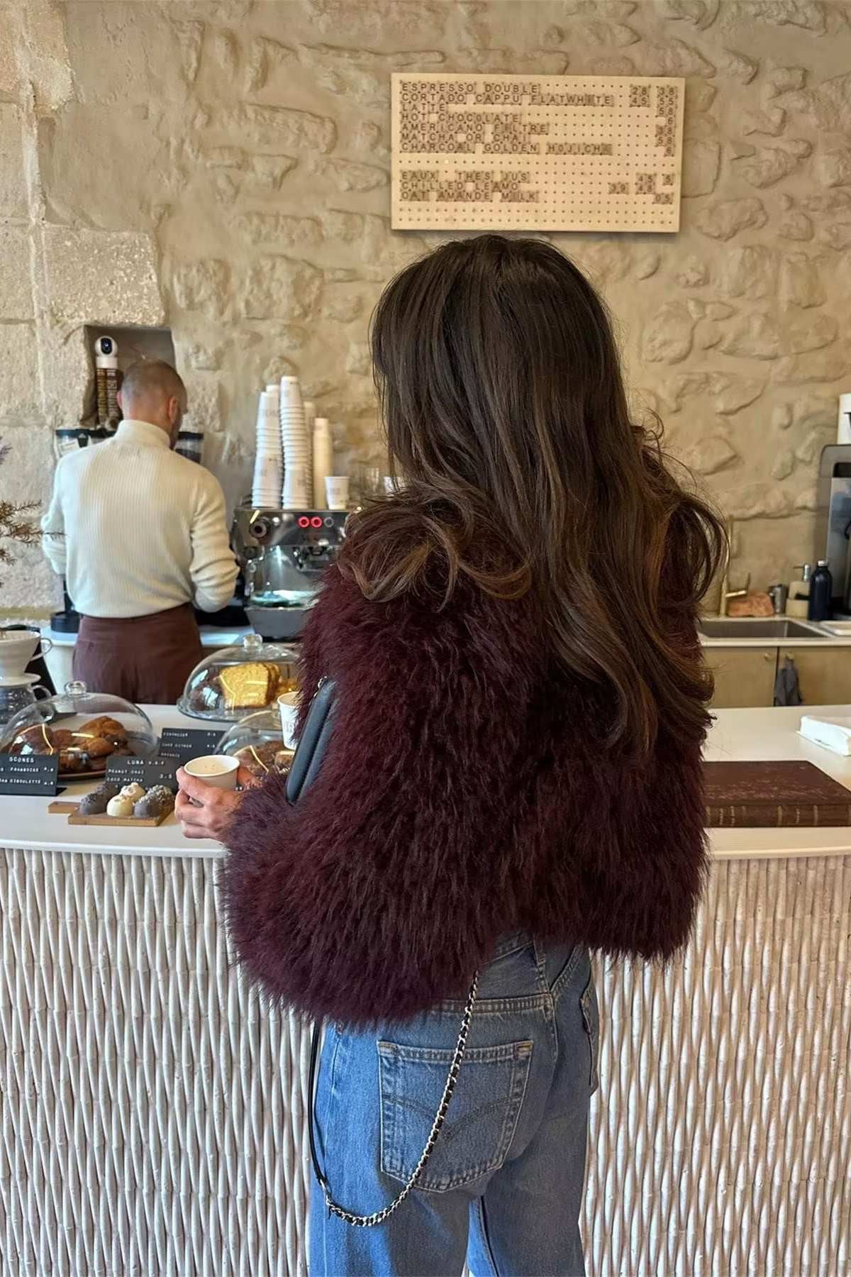 Adele | Faux Fur Oversized Coat