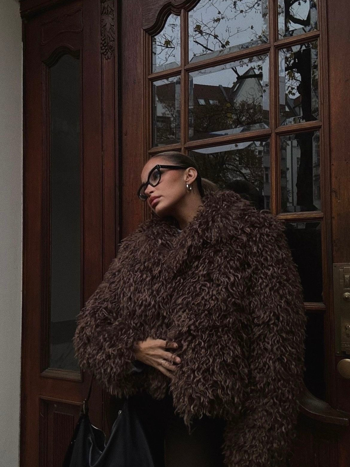 Hana | Faux Fur Statement Jacket