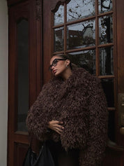 Hana | Faux Fur Statement Jacket