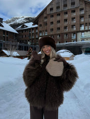 Hana | Faux Fur Statement Jacket