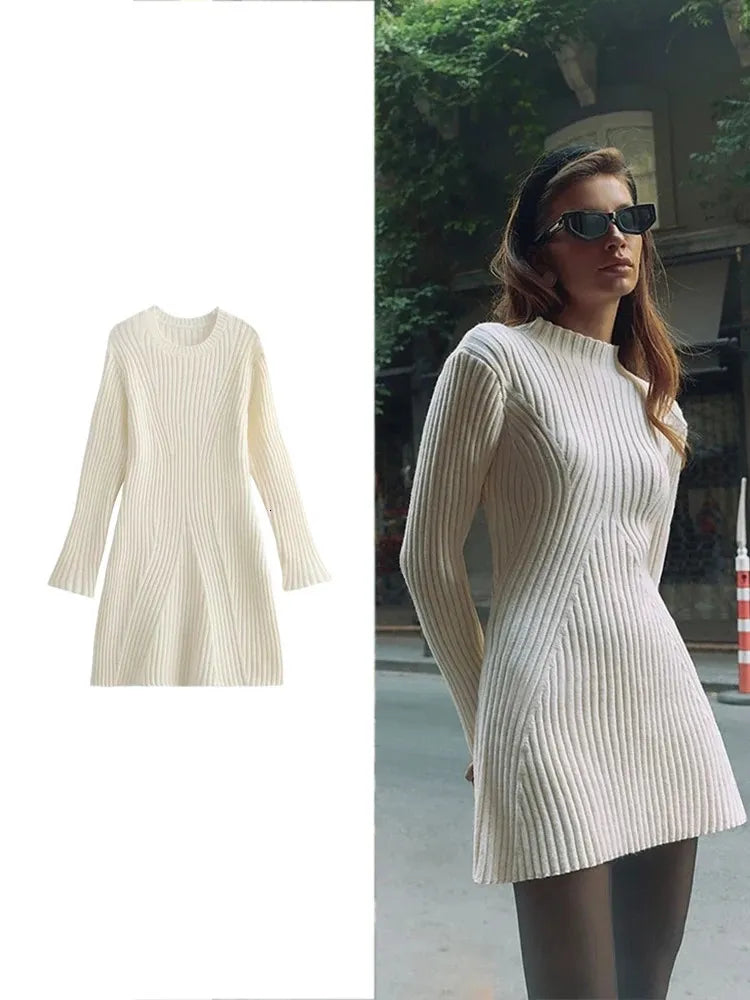 York | Autumn Knit Mini Dress (Buy 1 Get 1 Free + Complimentary Tights)