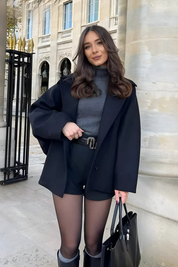Reila Oversized Jacket with Pockets for Everyday Comfort