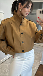 Sarah | Veste caban courte