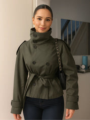 Cath | Trench Coat Autumn Jacket