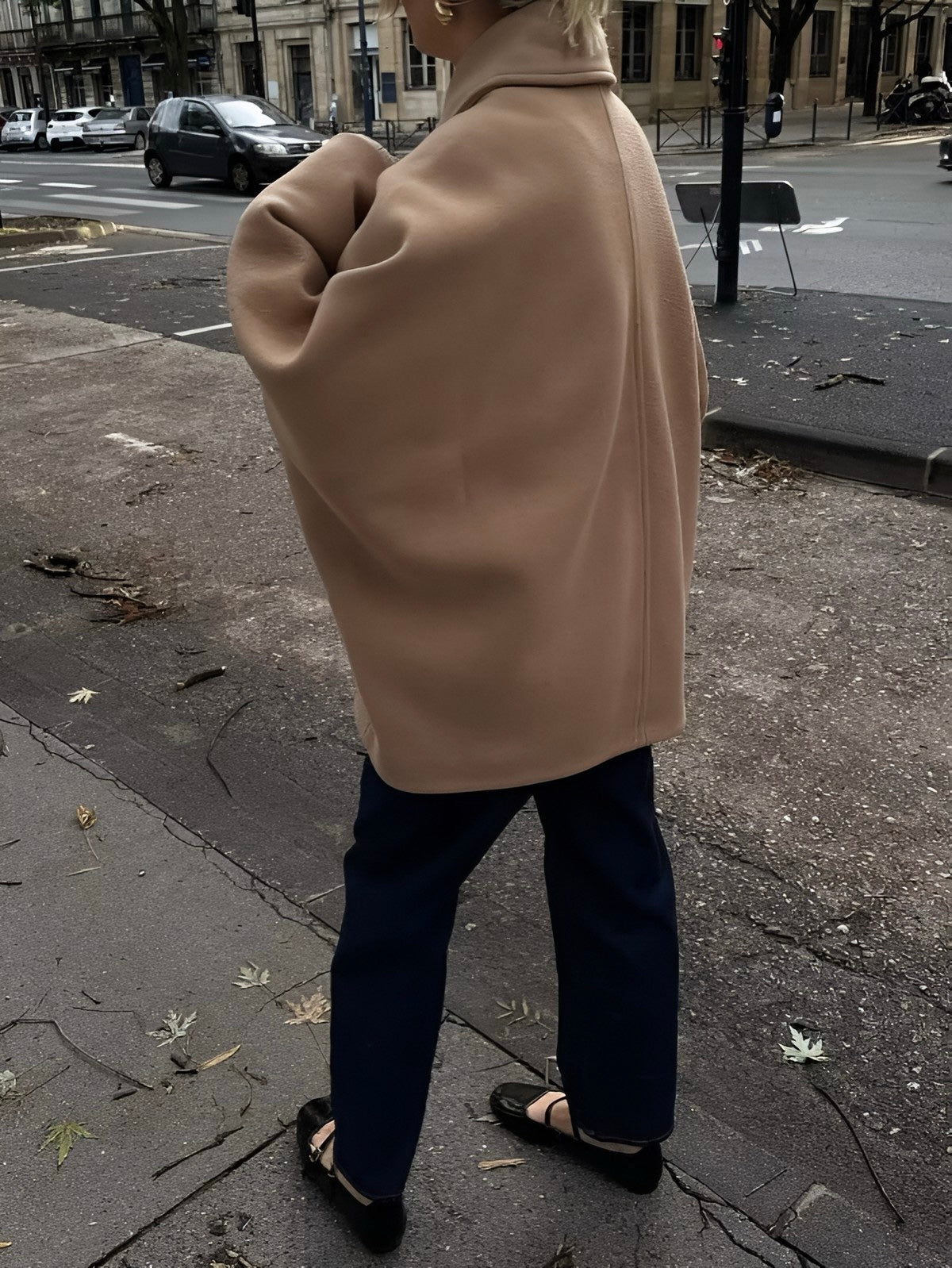 Veste surdimensionnée Reila avec poches pour un confort quotidien