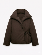 Lottie | Windproof Waterproof Wrap Puffer Jacket