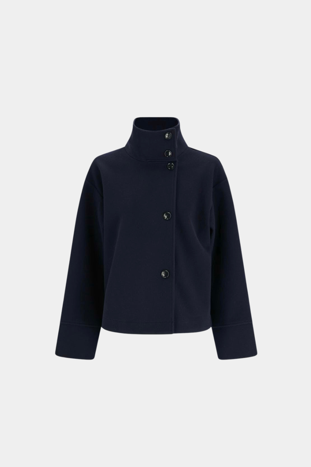 Martha | High-Neck Wool-Blend Jacket