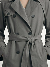 Myla | Trench-coat classique croisé