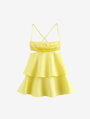 Amalfi | Satin Mini Dress