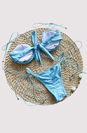 Novalee | Embroidery Split Swimsuit