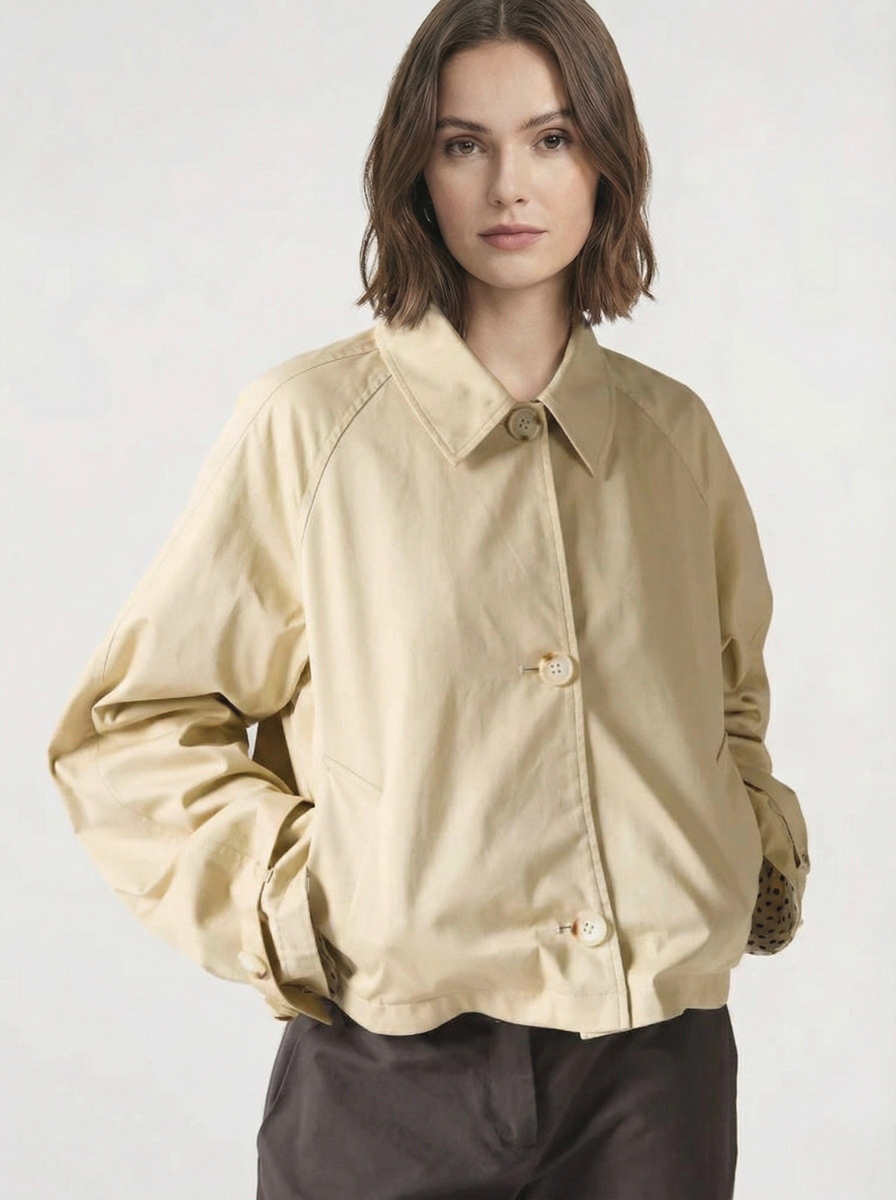 Dorothy | Double-Breasted Cropped Jacket