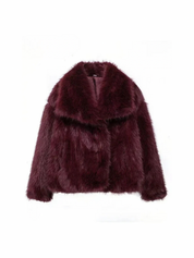 Adele | Faux Fur Oversized Coat