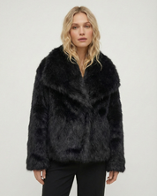 Adele | Faux Fur Oversized Coat