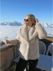 Adele | Faux Fur Oversized Coat