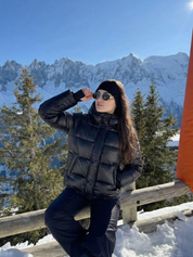 Copenhagen | Glossy Hooded Puffer Jacket