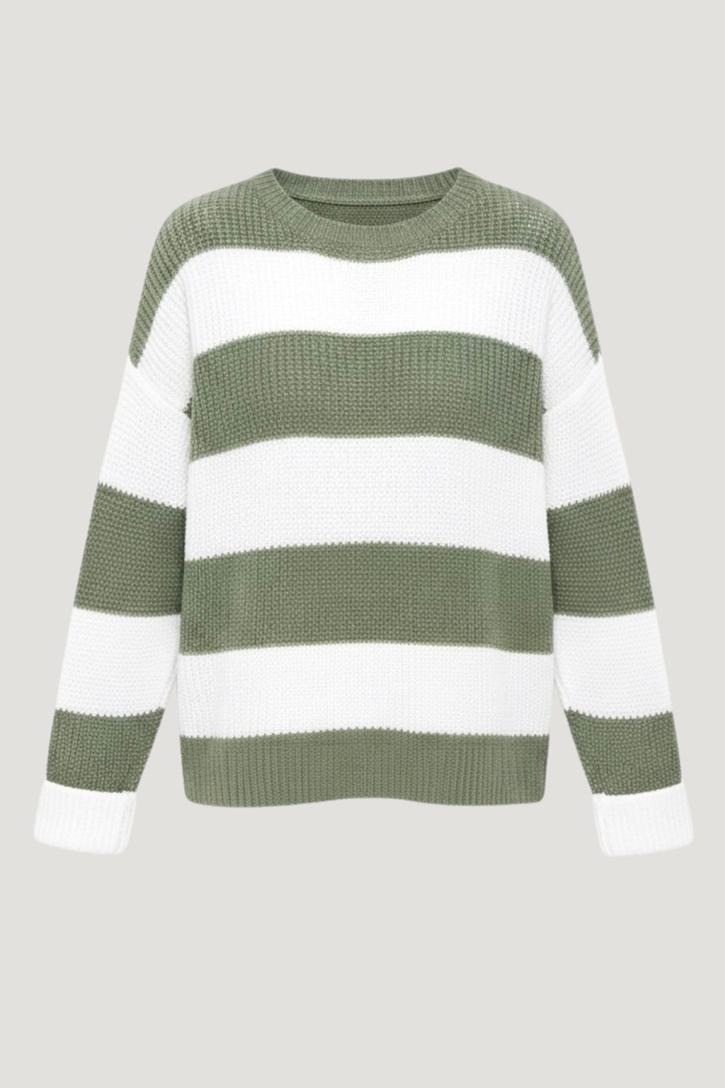 Emma | Striped Oversized Knit Sweater