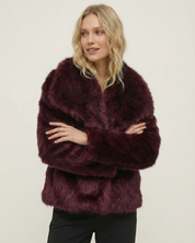 Adele | Faux Fur Oversized Coat