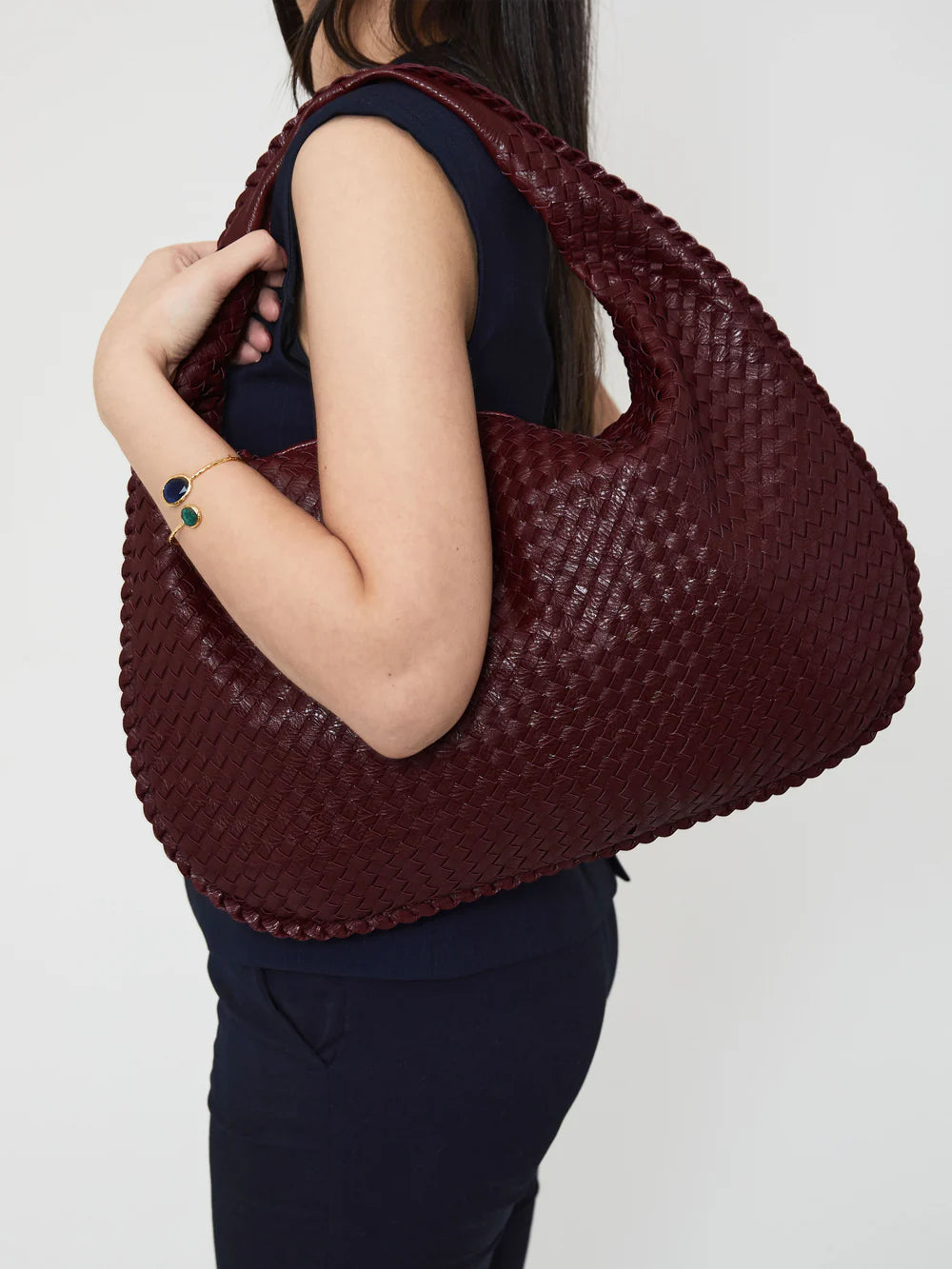 Curlew | Woven Large Shoulder Bag