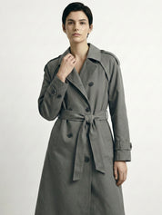 Myla | Trench-coat classique croisé