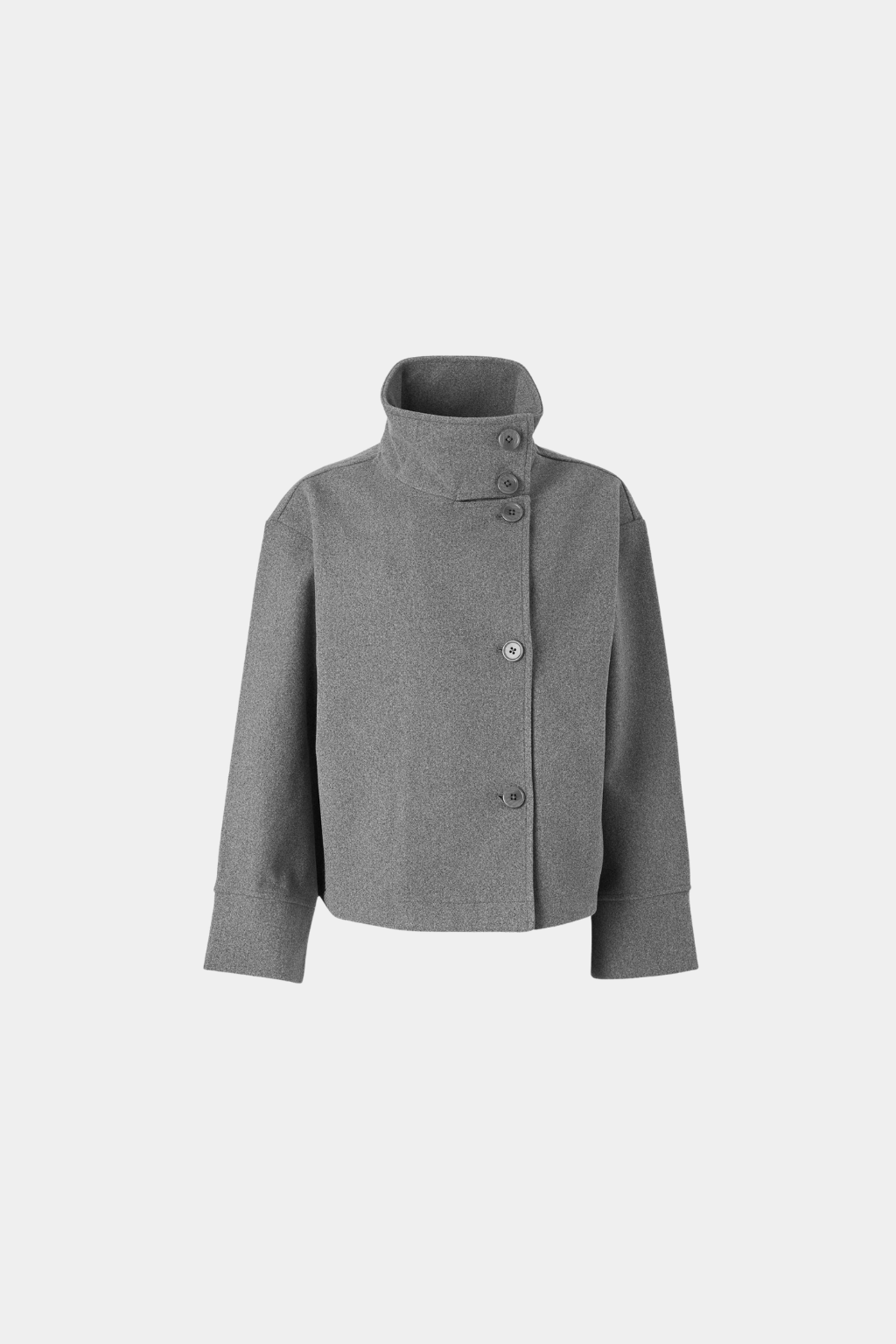 Martha | High-Neck Wool-Blend Jacket