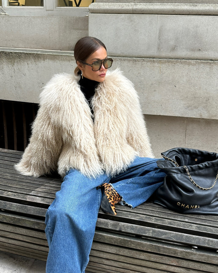Hana | Faux Fur Statement Jacket