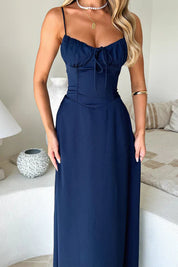 Selene | Corset Midi Dress