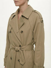 Myla | Trench-coat classique croisé